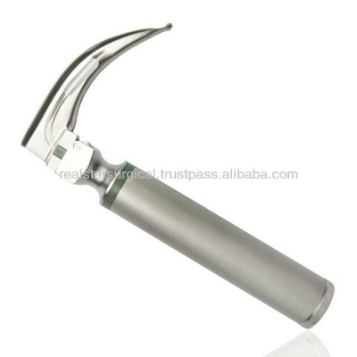 Fiberoptic laryngoscope set macintosh blades Reusable with box