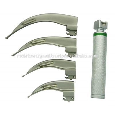 New Premium Macintosh Laryngoscope Set Fiber Optic New Product with Macintosh Blades